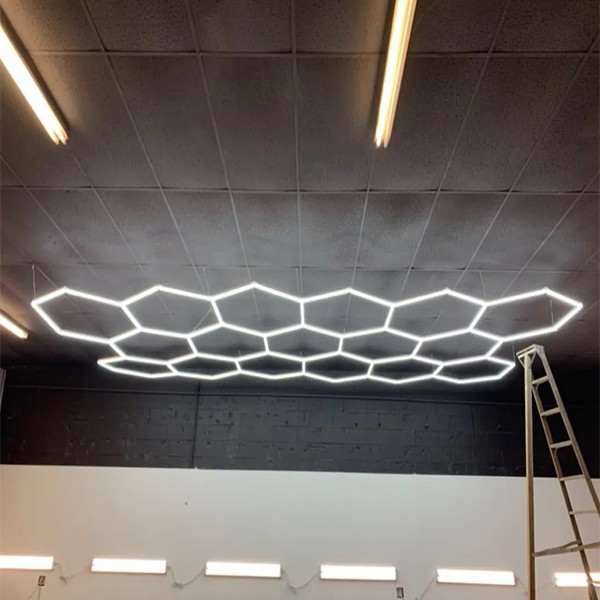 hexagon lights